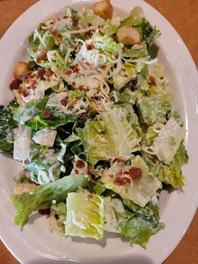Caesar Salad with Homemade Dressing at K Motel & Steakhouse Restaurant in Swift Current, SK
