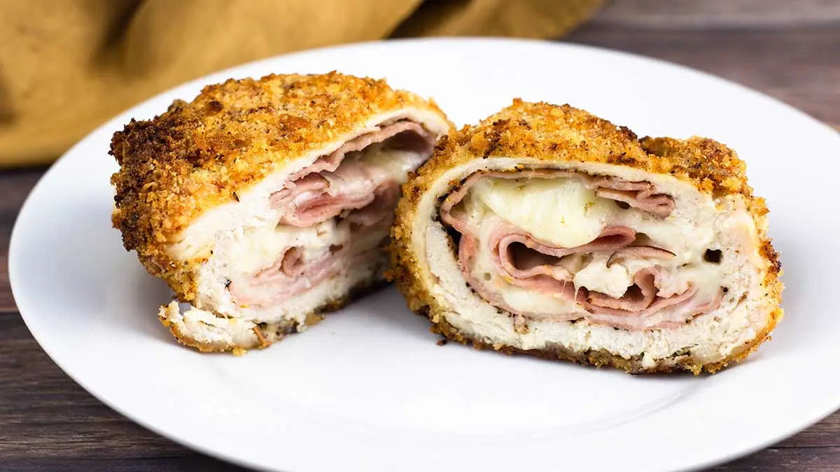 Chicken Cordon Bleu at K Motel & Steakhouse Restaurant in Swift Current, SK